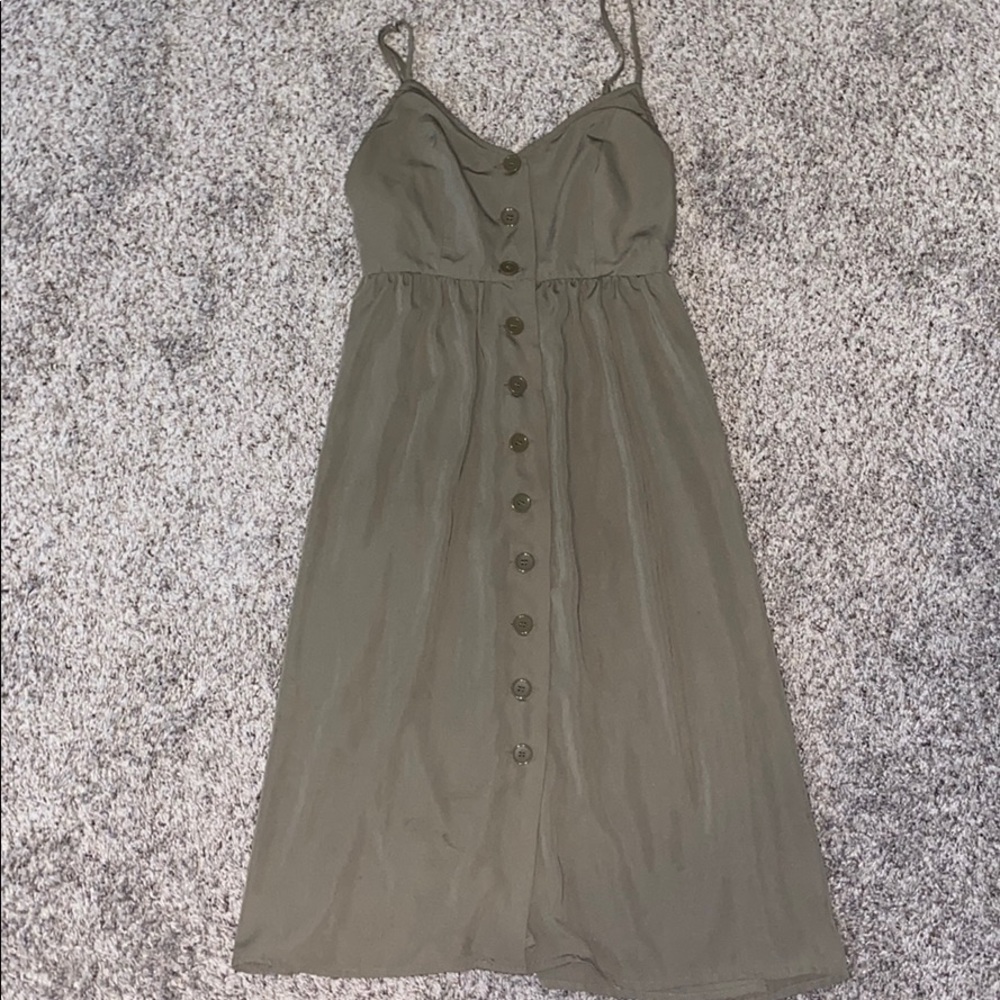 Green dress